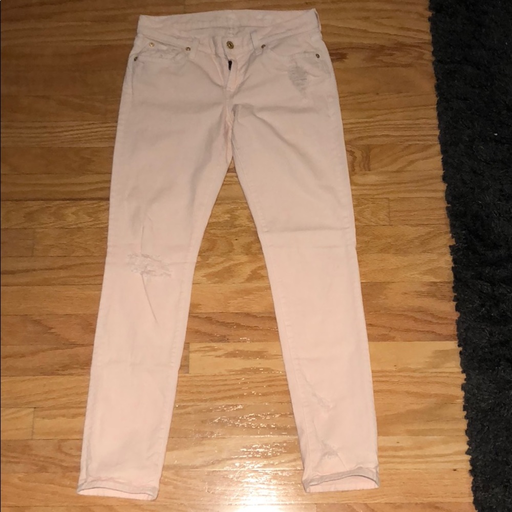 7 for all mankind skinny jeans